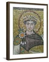 Emperor Justinian I (483-565) circa 547 AD-null-Framed Giclee Print