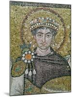 Emperor Justinian I (483-565) circa 547 AD-null-Mounted Giclee Print