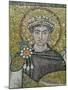 Emperor Justinian I (483-565) circa 547 AD-null-Mounted Giclee Print