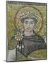 Emperor Justinian I (483-565) circa 547 AD-null-Mounted Giclee Print