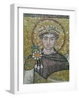 Emperor Justinian I (483-565) circa 547 AD-null-Framed Giclee Print