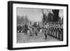 Emperor Karl I of Austria Visiting Kaiser Wilhelm II at Army Headquarters, World War I, 1917-null-Framed Giclee Print
