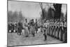 Emperor Karl I of Austria Visiting Kaiser Wilhelm II at Army Headquarters, World War I, 1917-null-Mounted Giclee Print