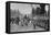 Emperor Karl I of Austria Visiting Kaiser Wilhelm II at Army Headquarters, World War I, 1917-null-Framed Stretched Canvas