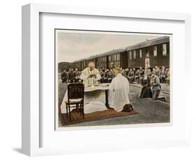 Emperor Karl Makes an Abortive Attempt to Regain Power-null-Framed Art Print