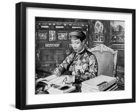 Emperor Khai Dinh (1885-192), 12th Emperor of the Nguyen Dynasty, Annam, Vietnam, 1922-null-Framed Giclee Print