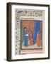 Emperor Manuel I Komnenos Meets with King Amalric I of Jerusalem, 1460S-null-Framed Giclee Print
