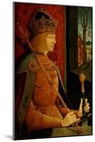 Emperor Maximilian I (1459-151), with Crown, Sceptre, and Sword, C. 1500-Bernhard Strigel-Mounted Giclee Print