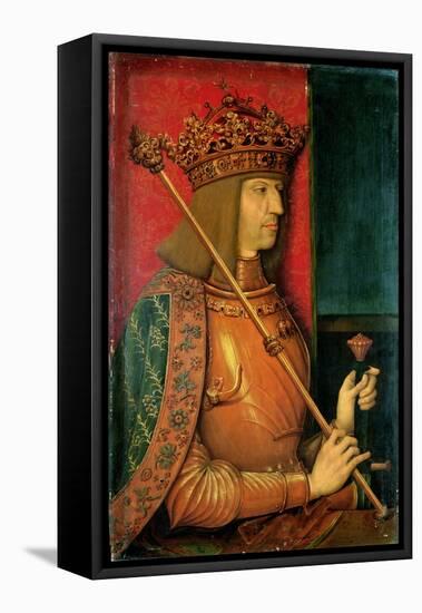 Emperor Maximilian I (1459-1519)-Bernhard Strigel-Framed Stretched Canvas