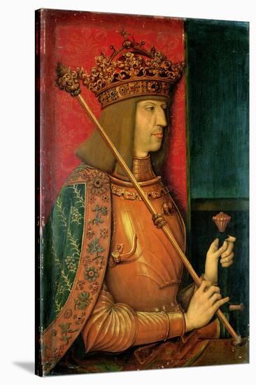 Emperor Maximilian I (1459-1519)-Bernhard Strigel-Stretched Canvas