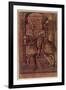 Emperor Maximilian I, Armed on Horseback, 1508-Hans Burgkmair-Framed Premium Giclee Print