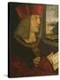 Emperor Maximilian I, Copy of a Lost Original-Bernhard Strigel-Stretched Canvas