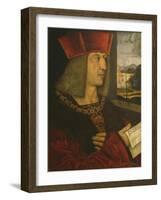 Emperor Maximilian I, Copy of a Lost Original-Bernhard Strigel-Framed Giclee Print