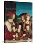 Emperor Maximilian I with His Family-Bernhard Strigel-Stretched Canvas