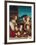 Emperor Maximilian I with His Family-Bernhard Strigel-Framed Giclee Print