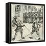 Emperor Maximilian I-Hans Burgkmair-Framed Stretched Canvas