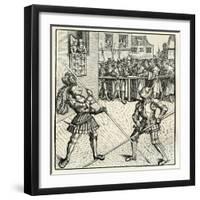 Emperor Maximilian I-Hans Burgkmair-Framed Giclee Print