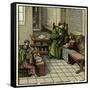 Emperor Maximilian I-Hans Burgkmair-Framed Stretched Canvas