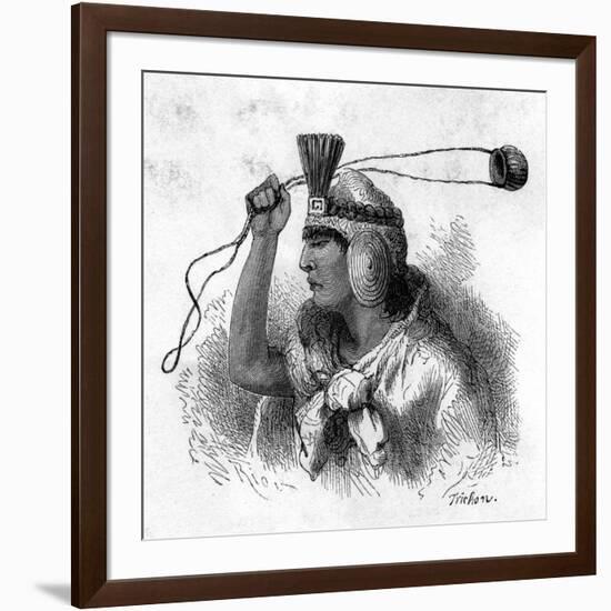 Emperor Mayta Qhapaq-null-Framed Art Print