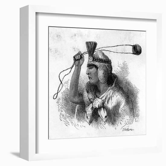 Emperor Mayta Qhapaq-null-Framed Art Print