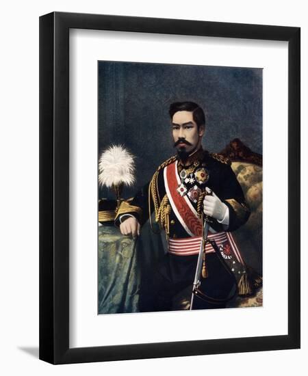 Emperor Meiji of Japan, Late 19th-Early 20th Century-null-Framed Giclee Print