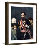 Emperor Meiji of Japan, Late 19th-Early 20th Century-null-Framed Giclee Print