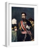 Emperor Meiji of Japan, Late 19th-Early 20th Century-null-Framed Giclee Print