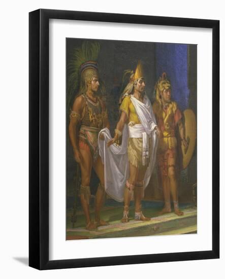 Emperor Montezuma Ii-Juan Ortega-Framed Giclee Print