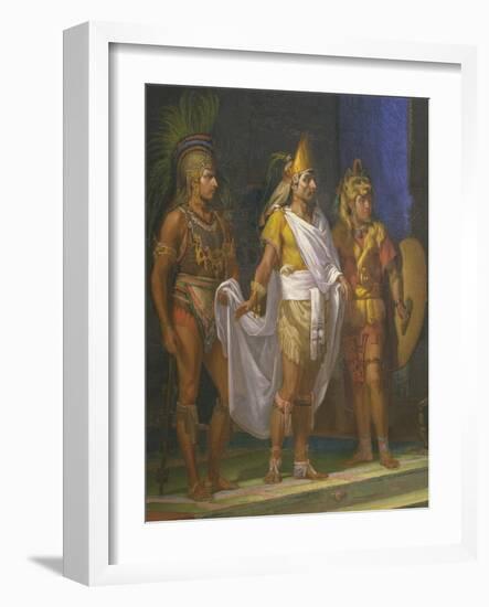 Emperor Montezuma Ii-Juan Ortega-Framed Giclee Print