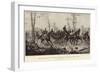 Emperor Napoleon Escorted to King William by Prince Bismarck-Wilhelm Camphausen-Framed Giclee Print