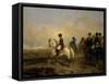 Emperor Napoleon I and His Staff on Horseback-Horace Vernet-Framed Stretched Canvas