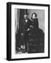 Emperor Napoleon III and Empress Eugenie, c.1865-Andre Adolphe Eugene Disderi-Framed Photographic Print