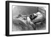 Emperor Napoleon III of France on His Deathbed, 1873-null-Framed Giclee Print