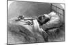 Emperor Napoleon III of France on His Deathbed, 1873-null-Mounted Giclee Print