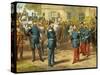 Emperor Napoleon III of France Surrenders to Kaiser Wilhelm of Prussia the Day-null-Stretched Canvas