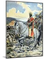 Emperor Negus Menelik II of Ethiopia at Battle of Adwa 1896-Chris Hellier-Mounted Photographic Print