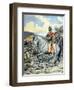 Emperor Negus Menelik II of Ethiopia at Battle of Adwa 1896-Chris Hellier-Framed Photographic Print