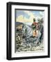 Emperor Negus Menelik II of Ethiopia at Battle of Adwa 1896-Chris Hellier-Framed Photographic Print