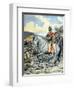 Emperor Negus Menelik II of Ethiopia at Battle of Adwa 1896-Chris Hellier-Framed Photographic Print