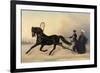 Emperor Nicholas I on a Winter Outing, 1853-Nikolai Egorevich Sverchkov-Framed Premium Giclee Print