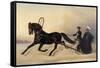 Emperor Nicholas I on a Winter Outing, 1853-Nikolai Egorevich Sverchkov-Framed Stretched Canvas