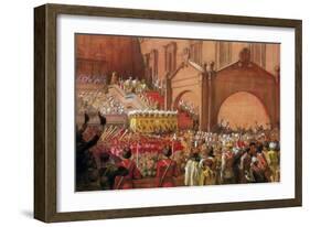 Emperor Nicholas II on the Red Porch after His Coronation, 1896-Albert Gustaf Aristides Edelfelt-Framed Giclee Print