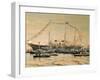 Emperor Nicholas II Visiting His Yacht Polestar, 1908-Alexander Karlovich Beggrov-Framed Giclee Print