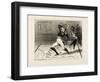 Emperor Nicolas Working in His Cabinet, Plate 94 from Actualités, 1850-Honore Daumier-Framed Giclee Print