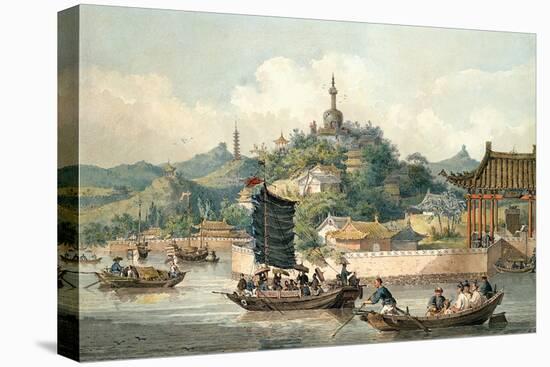 Emperor of China's Gardens, Imperial Palace, Peking, 1793-William Alexander-Stretched Canvas