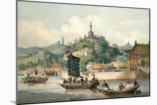 Emperor of China's Gardens, Imperial Palace, Peking, 1793-William Alexander-Mounted Giclee Print