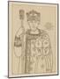 Emperor of Germany, First Half of the 11th Century-Raphael Jacquemin-Mounted Giclee Print