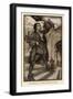 Emperor of Lilliput-Arthur Rackham-Framed Art Print