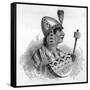 Emperor Pachakuti Inka-null-Framed Stretched Canvas