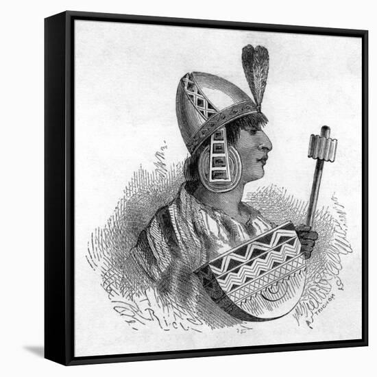 Emperor Pachakuti Inka-null-Framed Stretched Canvas